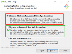 git clone下代码window与unix换行问题