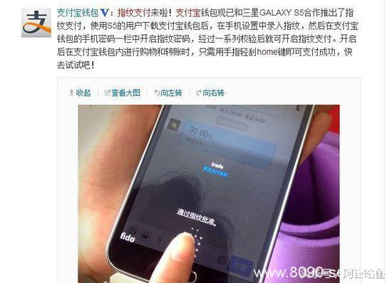 手机指纹支付安详吗 请谨慎使用 8090安详门户
