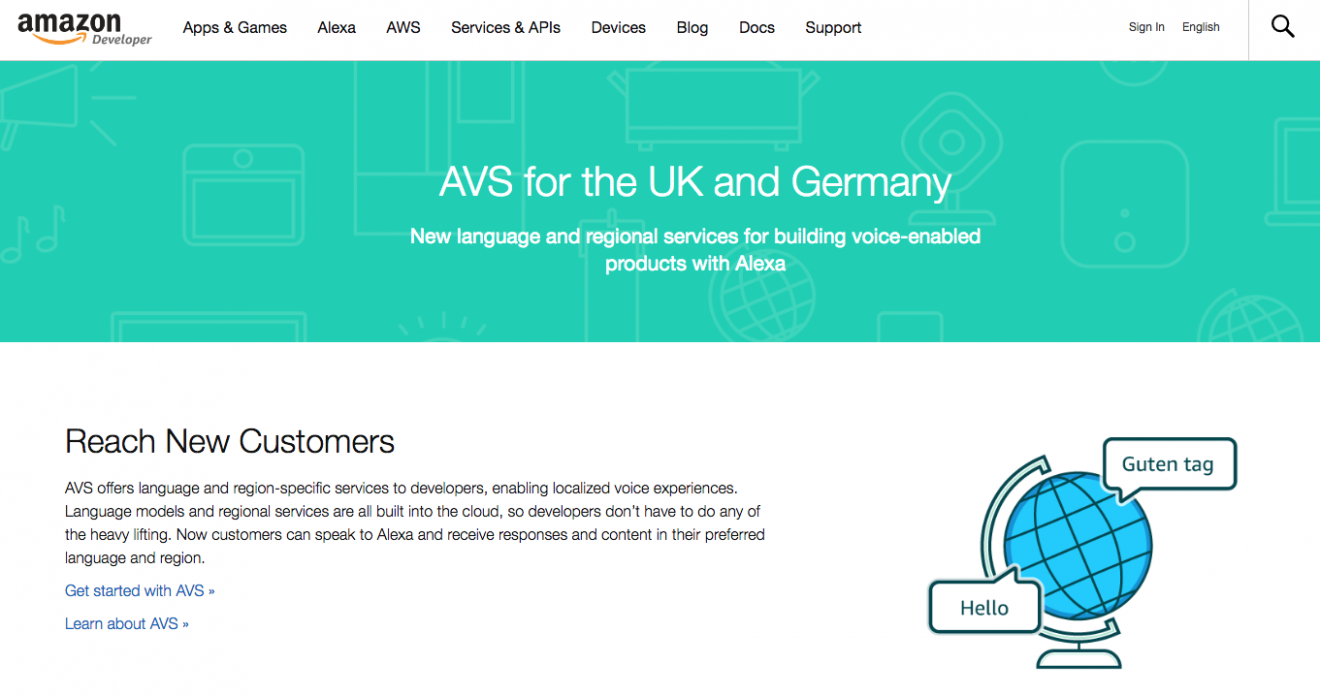 Amazon Alexa已支持德语，中文还远吗？