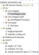 mybatis(4)--使用注解方式配置sql语句