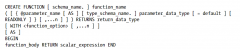 sqlserver 标量函数例子