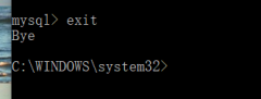 mysql 命令行常用命令