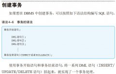 SQL基础教程（第2版）第4章 数据更新：4-4 事务