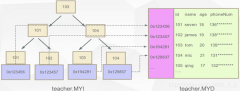 Mysql使用的B 树和存储引擎的关系