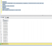 sql server 生成连续日期