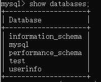 mysql查看或显示当前存在多少数据库