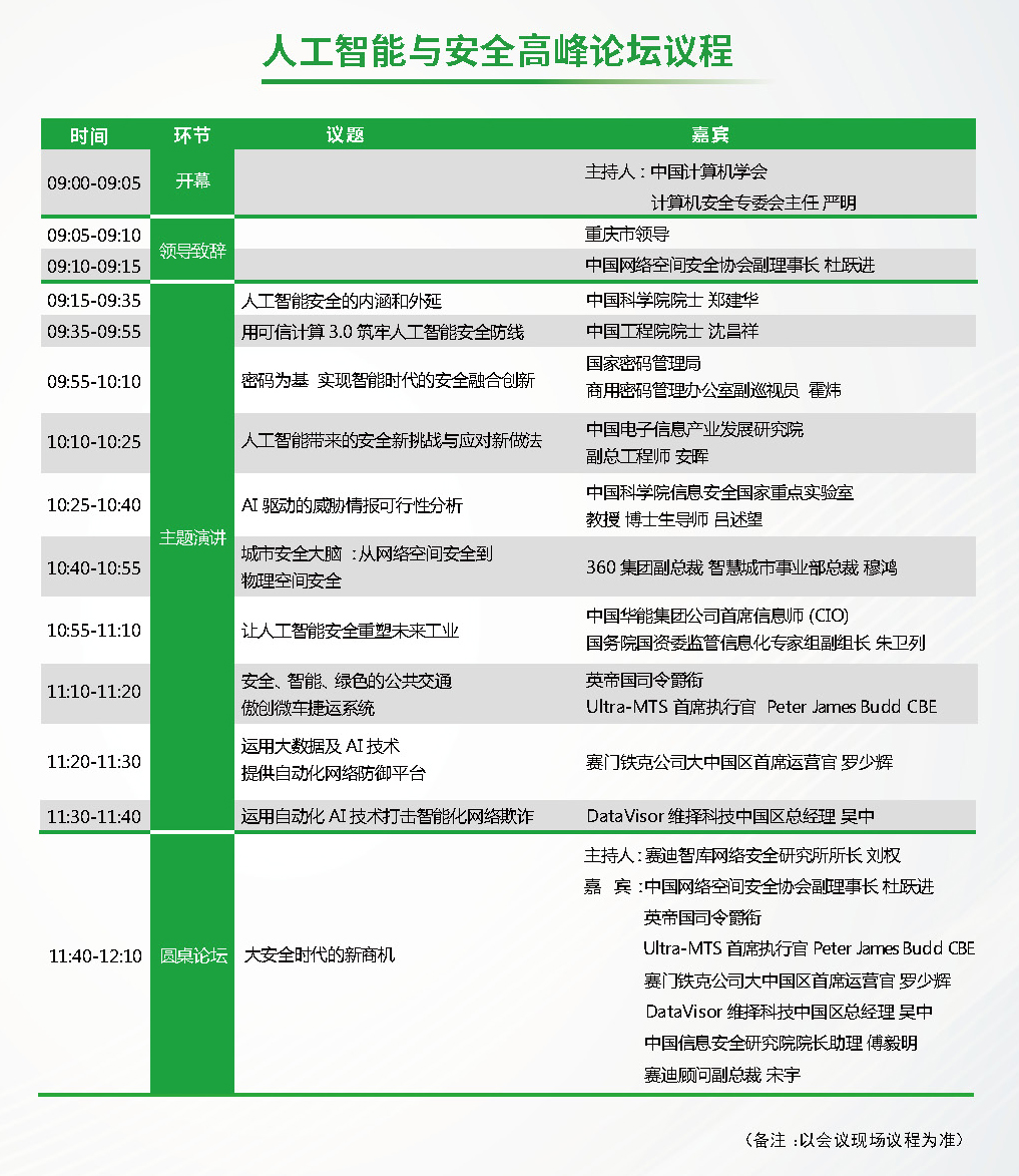 看人工智能如何守护“大安详”时代 ——“人工智能与安详高峰论坛”倒计时
