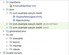 Android Studio 3.0下创建menu布局文件的图例