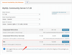 Liunx 下MYSQL 5.7 二进制安装