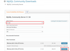 Windows下mysql-5.7.28下载、安装、配置教程