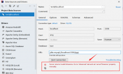 关联mysql失败_Server returns invalid timezone. Go to &#39;Ad