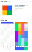 iOS限免App精选：Grid Wallpaper - 网格壁纸（￥6→0）