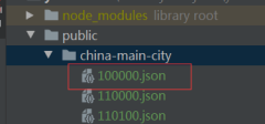 在vue-cli3中使用axios获取本地json