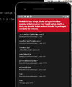 Unable to load script.Make sure you‘re either running a metr