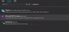 asp.net core 使用Mysql和Dapper