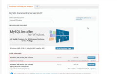 windows下安装mysql教程