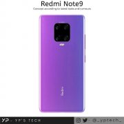 Redmi Note 9渲染图曝光：“浴霸”式后置四摄是亮点