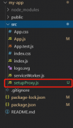 middleware反向代办代理跨域