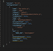  "preLaunchTask": "Compile" // 调试会话开始前执行的任务
