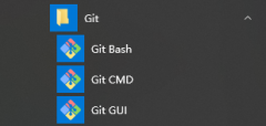 step1：下载安装Git客户端 https://git-scm.com/downloads/ 安装成功后电脑软件目录