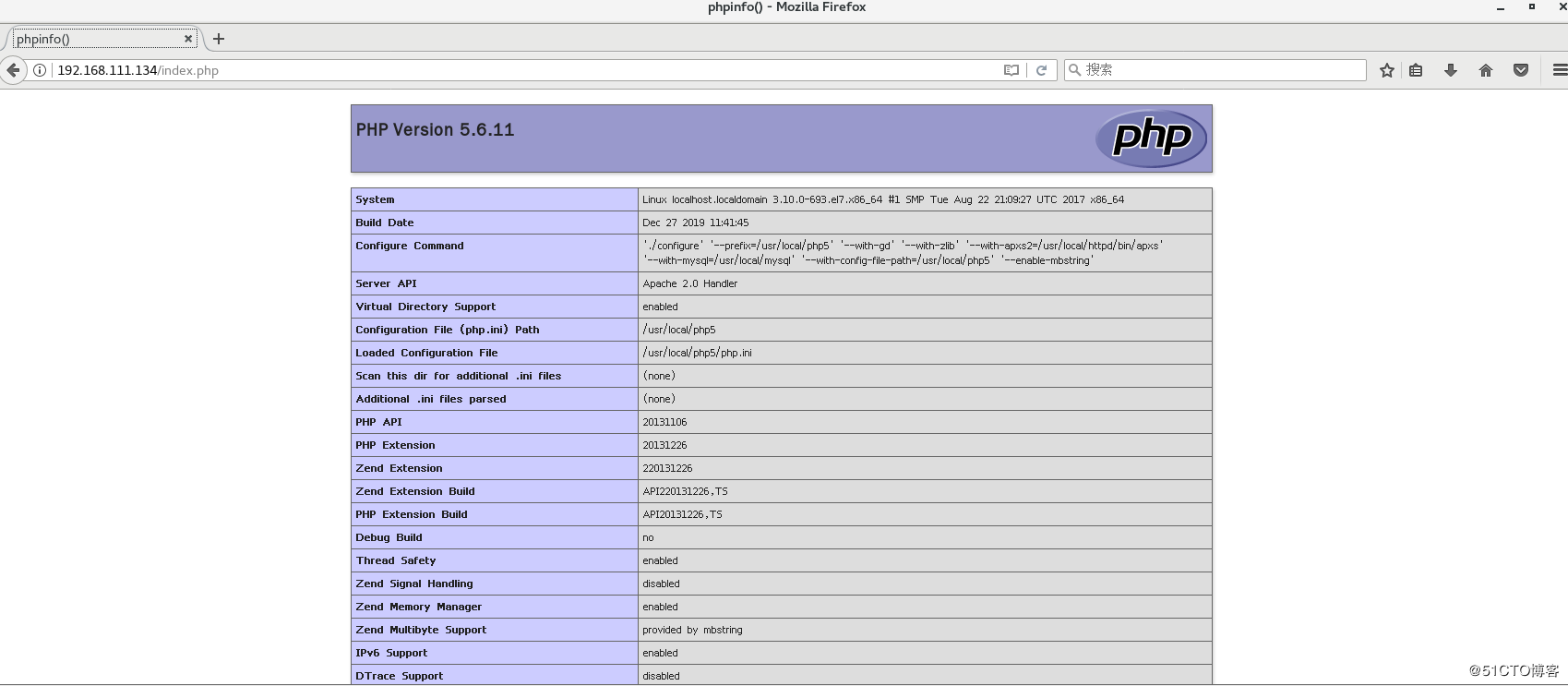 搭建LMAP架构之 PHP 配置（最终篇）
