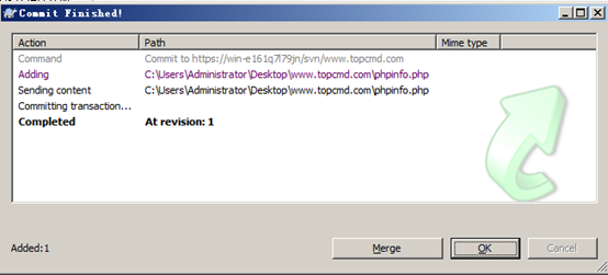 Windows server 2008 R2安置svn+钩子