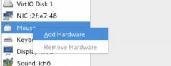 在虚拟机配置文件中找到 input type=‘mouse‘ bus=‘usb‘ 把mouse改为tablet或者在 