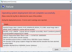 报错误 “Sysprep无法验证你的Windows安装”