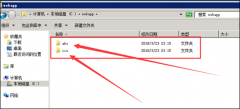 分两次导入两个证书； 5、添加站点 添加两个站点指定刚才新建的目录