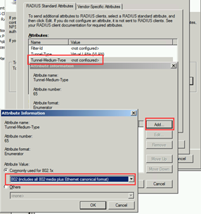 基于Windows2012 NPS的Radius 动态VLAN
