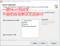 综合应用：在Windows上使用手动方法实现SSH长途登陆与文件传输