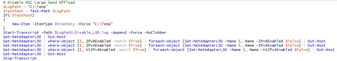 Windows 2012 R2 Configuration Scripts