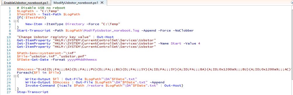 Windows 2012 R2 Configuration Scripts