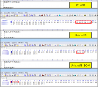 在Windows、Unix、Mac下却并不相同（回车CR ASCII码 13 — \r