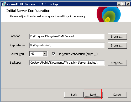 2008 R2部署SVN及WIN7客户端测试