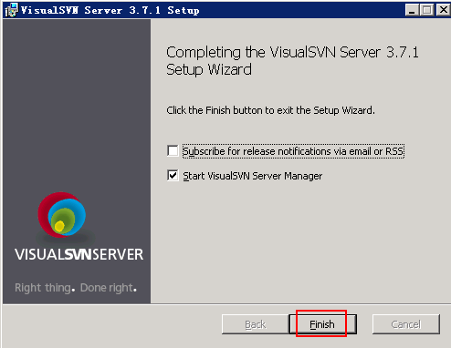 2008 R2部署SVN及WIN7客户端测试
