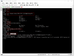 如何把云端处事器上的file04.c文件传输到本地pc机windows系统上去呢？