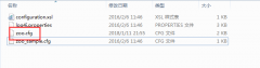 把zoo_sample.cfg 复制一份