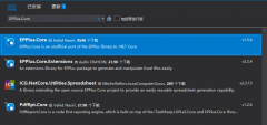 在ASP.NET Core中使用EPPlus导入出Excel文件