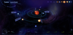 基于 HTML5 + WebGL 的 3D 太阳系系统