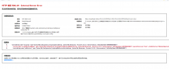 HTTP 错误 500.19 - Internal Server Error