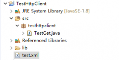 使用HttpClient进行Get方式通信(使用HttpGet获取网页数据)