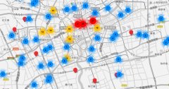 百度地图API开发：大量坐标点进行分组聚合