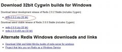 Redis安装整理(window平台) +php扩展redis
