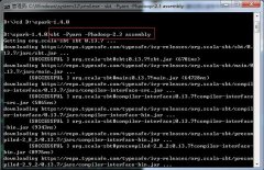 window环境下使用sbt编译spark源码