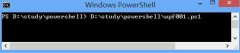 利用Powershell快速对WPF的ListBox 数据源的绑定